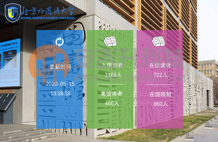 北京外國語大學(xué)采用我司客流統(tǒng)計系統(tǒng)(圖1) 北京外國語大學(xué)采用我司客流統(tǒng)計系統(tǒng)(圖1)